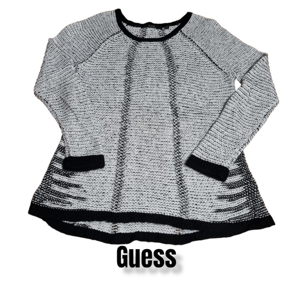 Guess A-Line Long Sweater - Picture 1 of 7